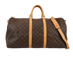 Keepall Bandouliere 55, Canvas, Monogram, MB0088, S, 2*